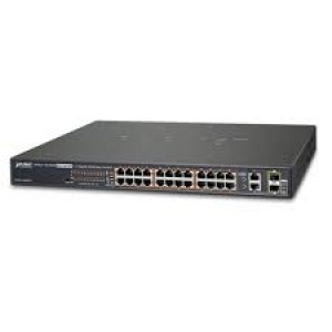 Коммутатор Planet FGSW-2624HPS 24-Port 10/100TX 802.3at Коммутатор Planet FGSW-2624HPS 24-Port 10/100TX 802.3at