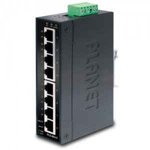 Коммутатор Planet IGS-801T IP30 Slim type 8-Port Gigabit Ethernet